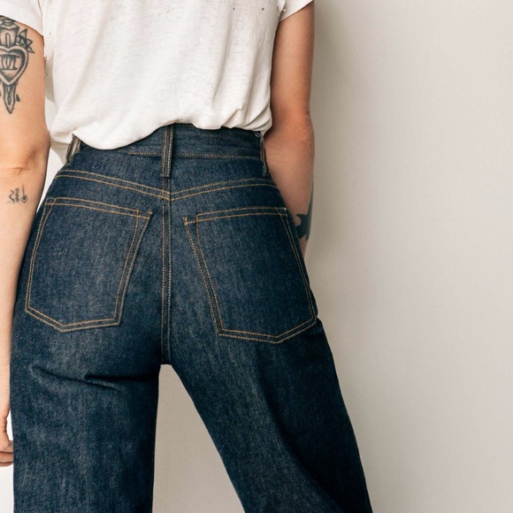 imogene + willie Catherine high rise indigo selvage denim - Picture 2 of 16